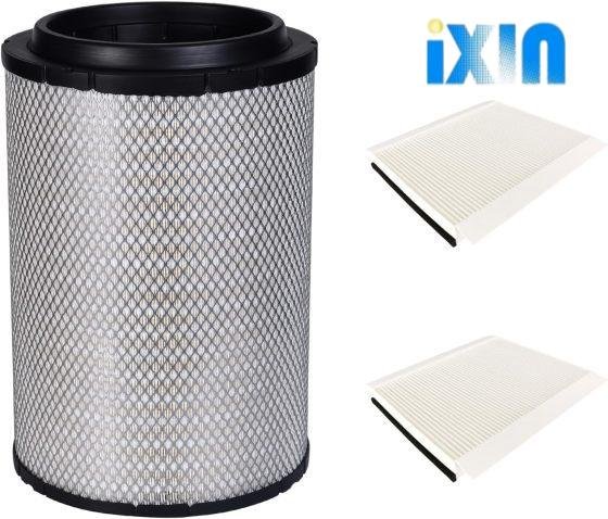 Engine Air Filter P606720 Blue + Cabin Air Filter P606555 for Heavy Duty Trucks 1 P606555