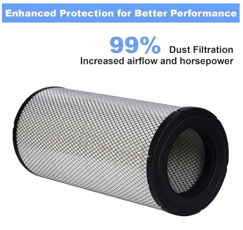Engine Air Filter AF25247 P534816 CA8180 LAF4816 for Freightliner Peterbilt Kenworth Trucks - Image 3