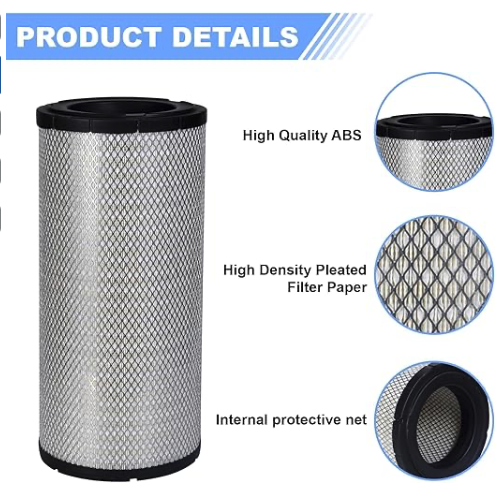 Engine Air Filter AF25247 P534816 CA8180 LAF4816 for Freightliner Peterbilt Kenworth Trucks - Image 2