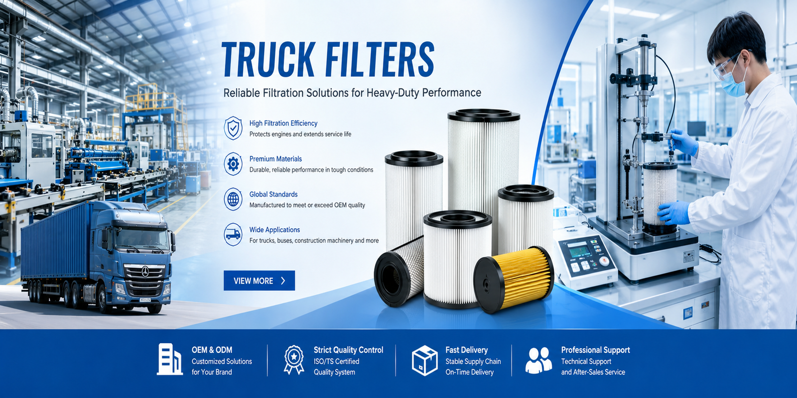 truck filter suppliers