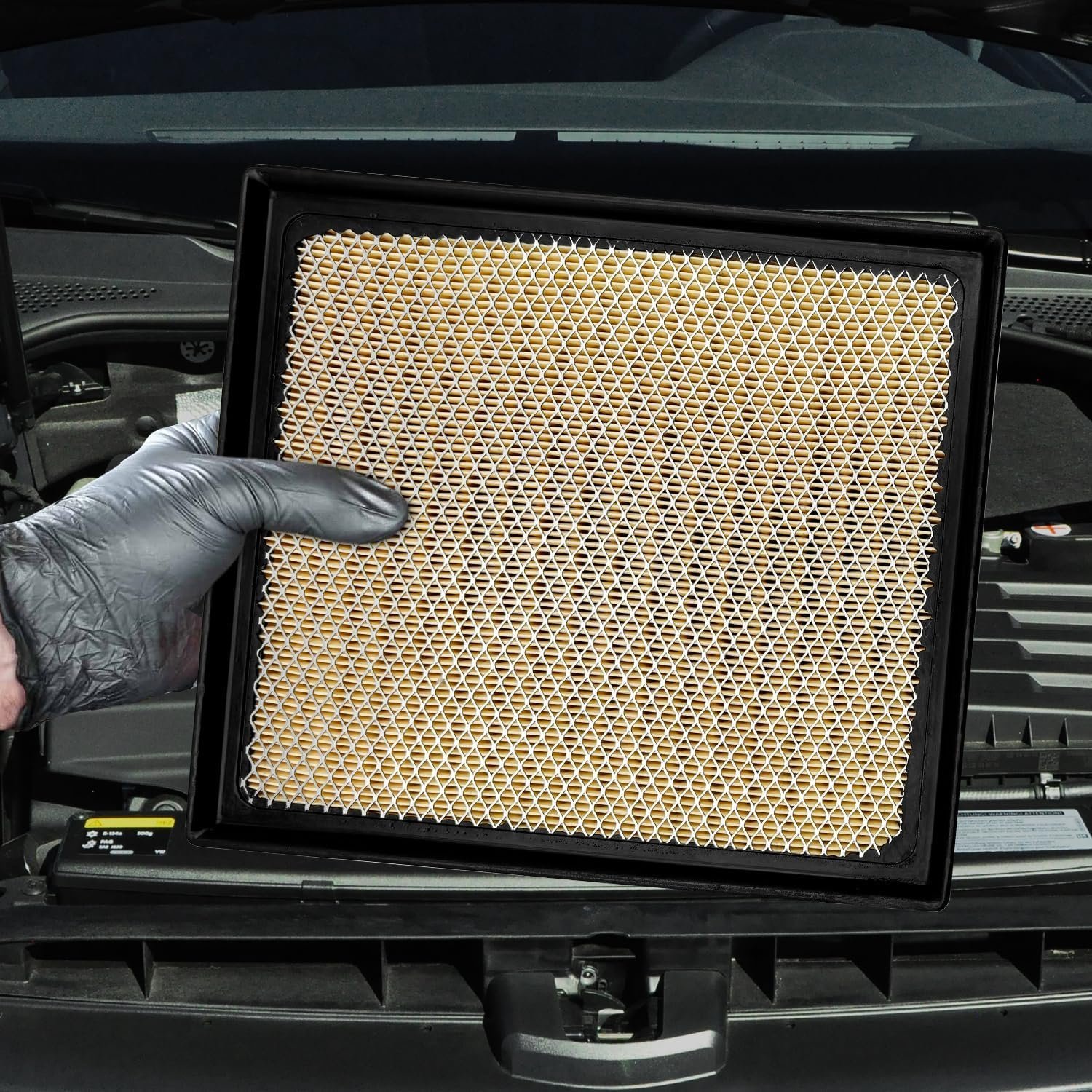 Engine Air Filter 17801-0P100 | Toyota Sequoia Tacoma Tundra 3.5L Replacement Filter 1 17801-0P100